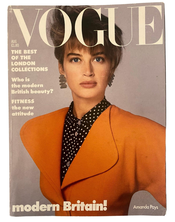 1986 VOGUE Magazine - "Modern Britain!" - STYLE-CHNGR